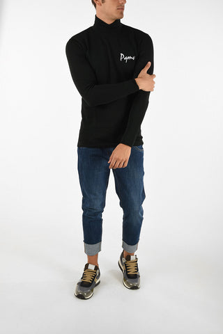 turtle-neck sweater
