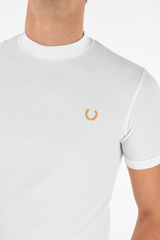 MILES KANE piqué turtle neck t-shirt