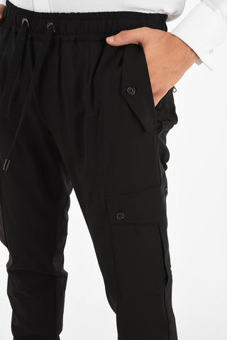 drawstring cargo pants