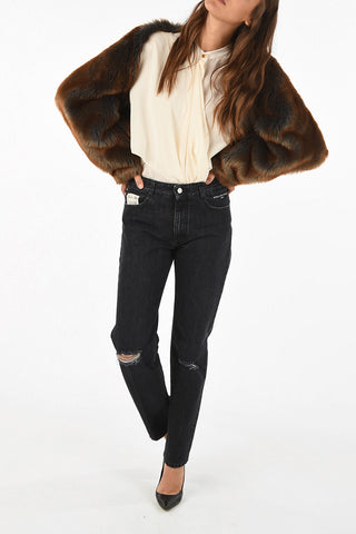 faux fur Shrug