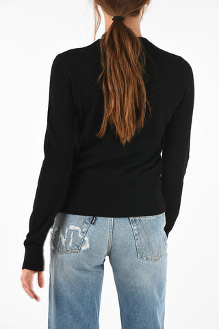 Embroidered Wool and Cashmere Sweater