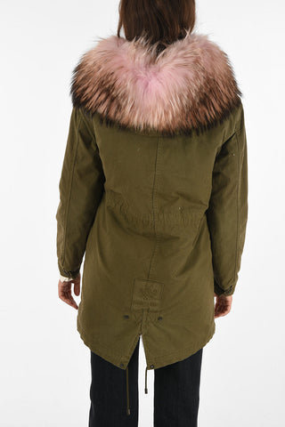 Parka Impermeabile con Pelliccia