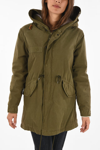Parka Impermeabile con Pelliccia
