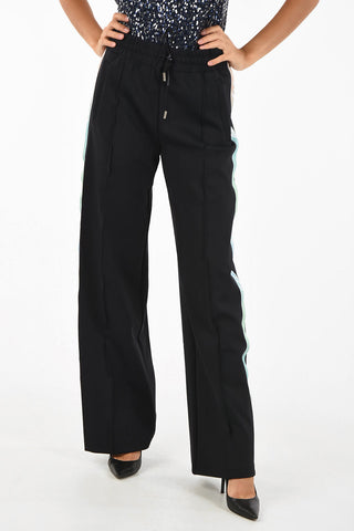 Wide Leg Piping Jogger