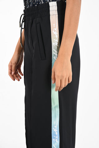 Wide Leg Piping Jogger