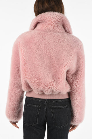 METEO wool zipped peacoat