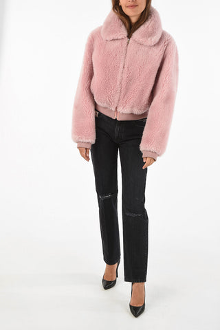 METEO wool zipped peacoat