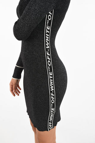 Turtleneck Glitter Dress