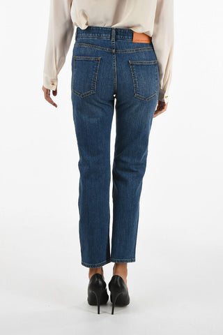 THE BEATLES Stretch denim piping jeans