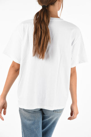 T-shirt Girocollo Stampata