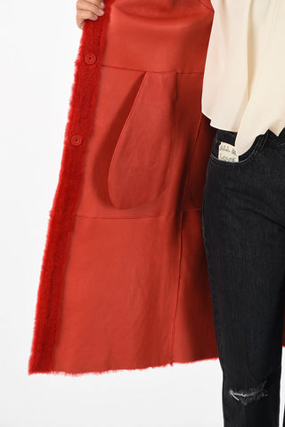 sleeveless Shearling jacket