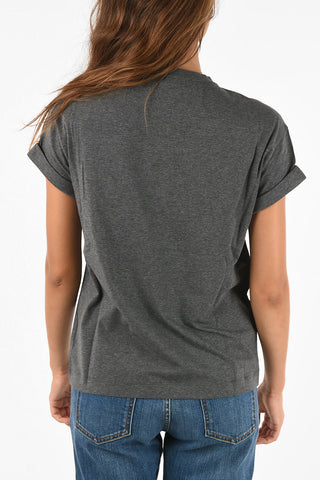Printed Studded T-shirt