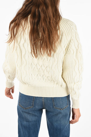 Crewneck Aran Sweater