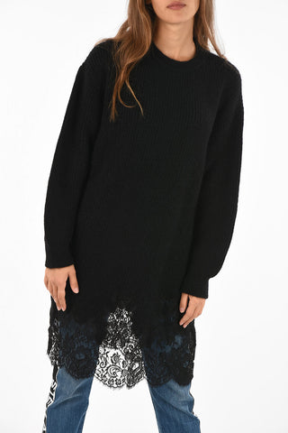 lace knit dress