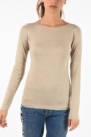Cashmere Glittered Crweneck Sweater