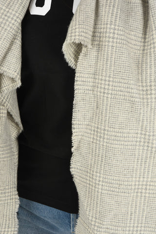 Cashmere houndstooth Coat