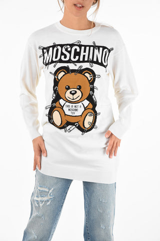 COUTURE! crew-neck maxi sweater