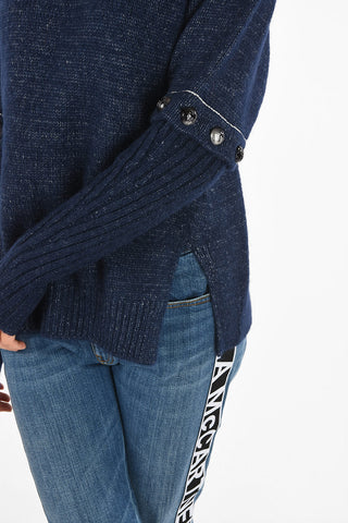 turtle-neck sweaterWith Removable Sleeve