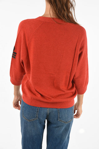Cashmere ¾ sleeves Cardigan