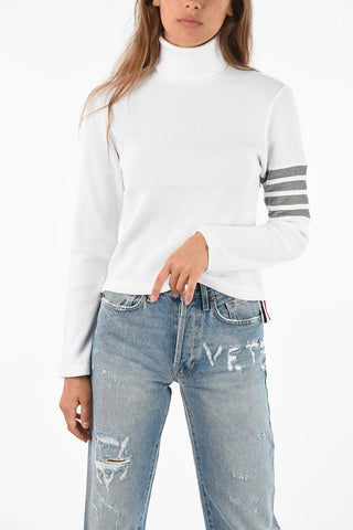 slim fit turtle-neck sweater
