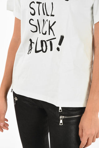 printed crew-neck t-shirt