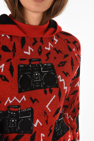 Hoodie Printed Sweater