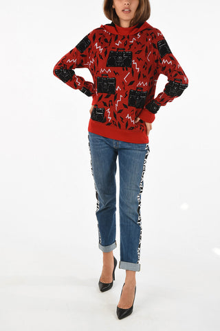 Hoodie Printed Sweater