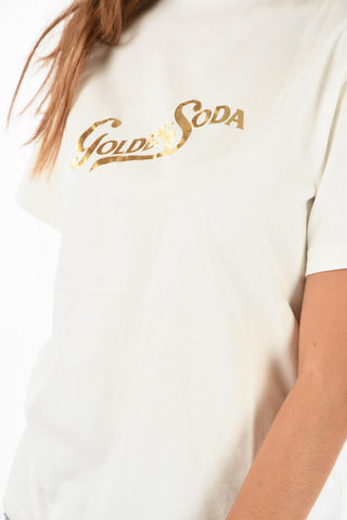 printed GOLDEN crew-neck t-shirt