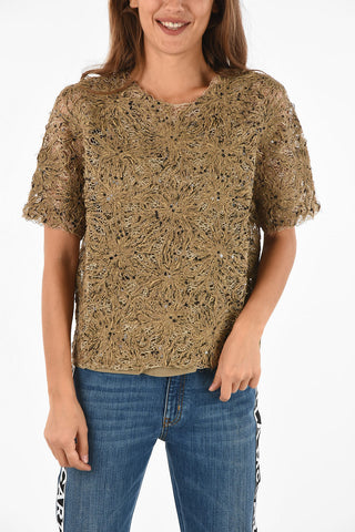 sequined top
