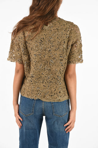 sequined top