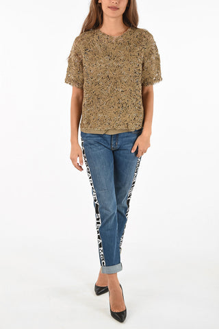 sequined top