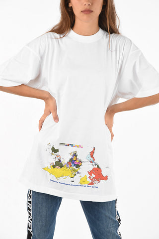 printed maxi t-shirt