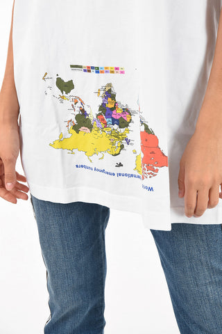 printed maxi t-shirt