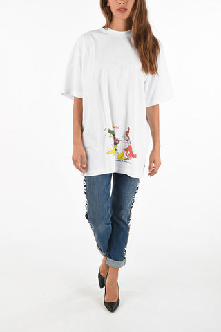 printed maxi t-shirt