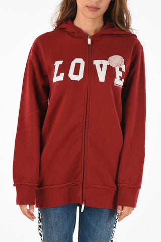 Printed Hoodie Sweatshirt