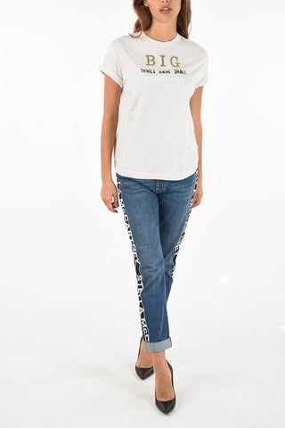 Printed Studded T-shirt