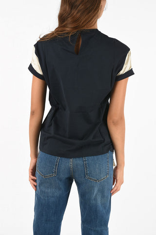 rhinestone embellished t-shirt