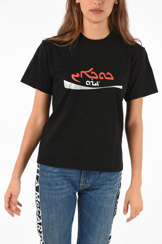 T-shirt con stampa girocollo