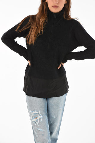 turtle-neck sweater