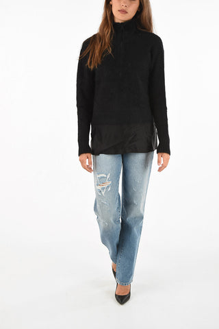 turtle-neck sweater