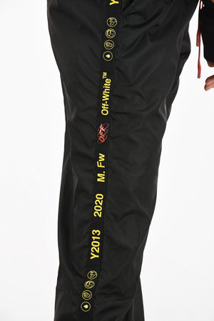 track pant con elastico in vita