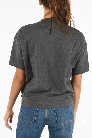 Studded Crop T-shirt