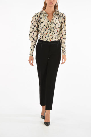 High-rise waist pants