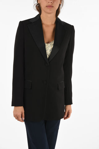 flap pocket 2-button blazer