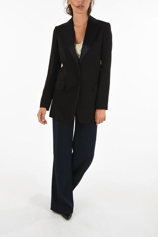 flap pocket 2-button blazer