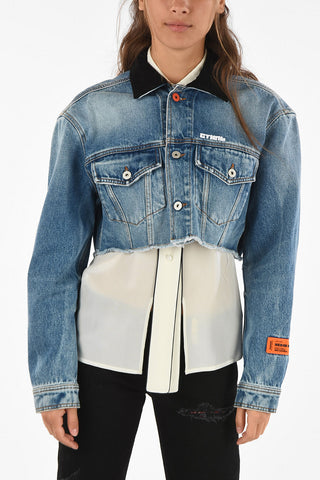 waist length denim jacket