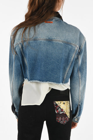 waist length denim jacket