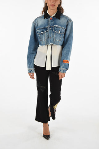 waist length denim jacket