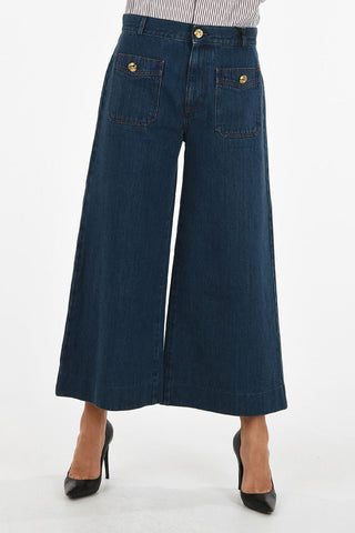 Jeans Flare a Vita Alta