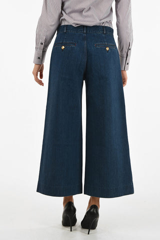 Jeans Flare a Vita Alta
